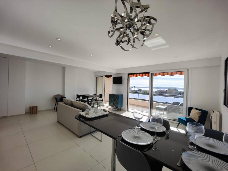 Cannes Vue Mer T2 61M²+ Parking Eksteriør bilde