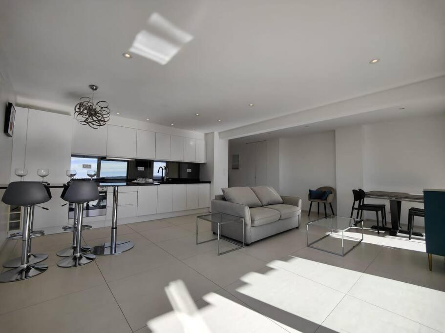 Cannes Vue Mer T2 61M²+ Parking Eksteriør bilde