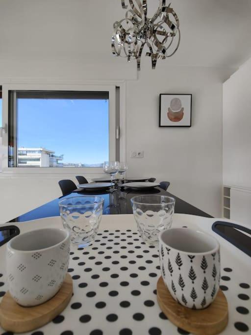 Cannes Vue Mer T2 61M²+ Parking Eksteriør bilde